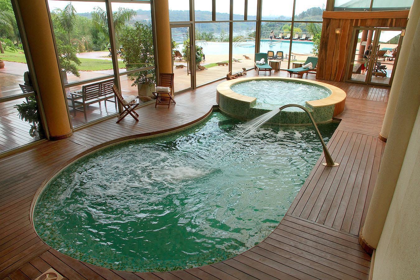 Indoor heated pool
