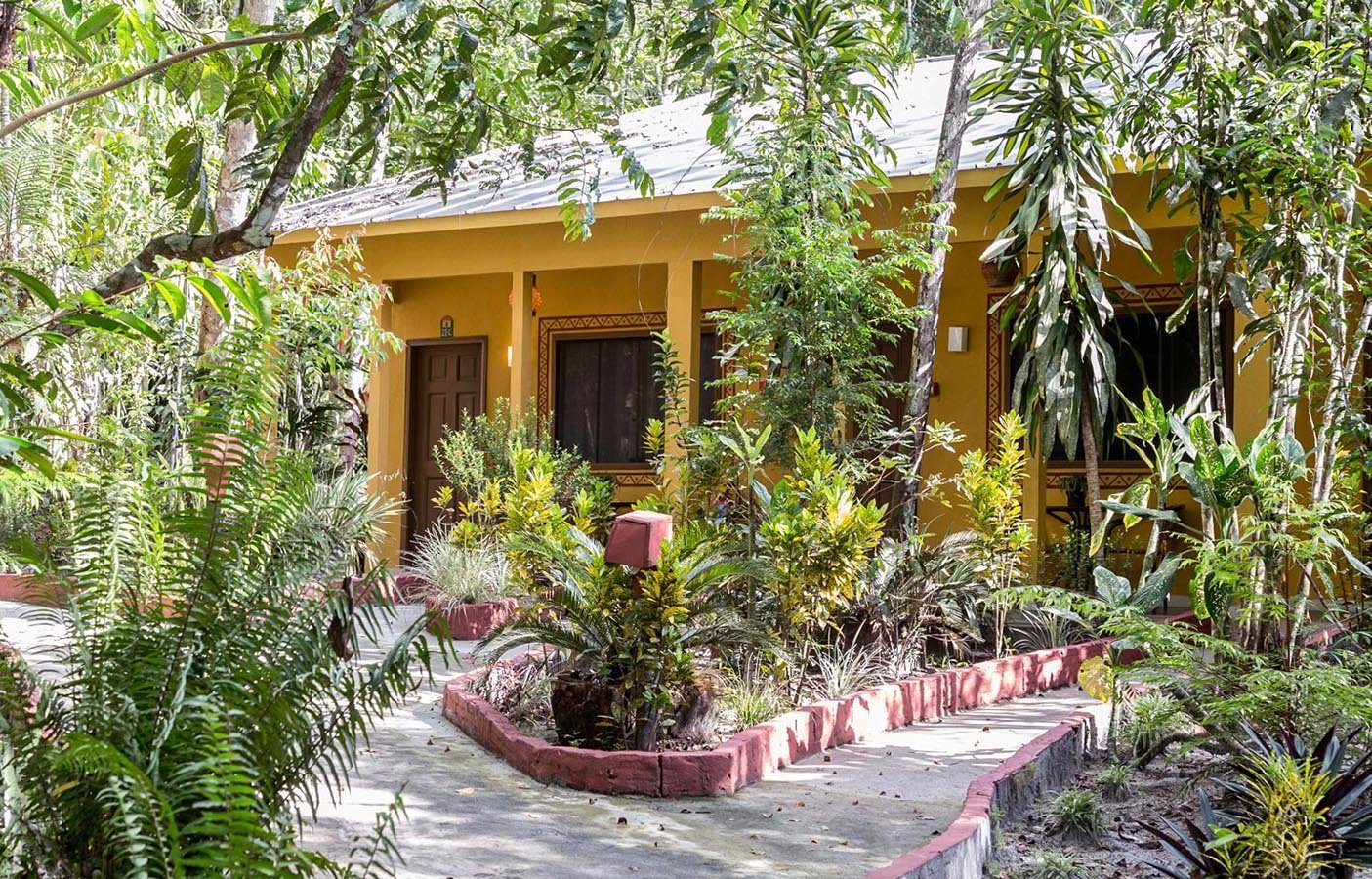 A superior category bungalow from outside