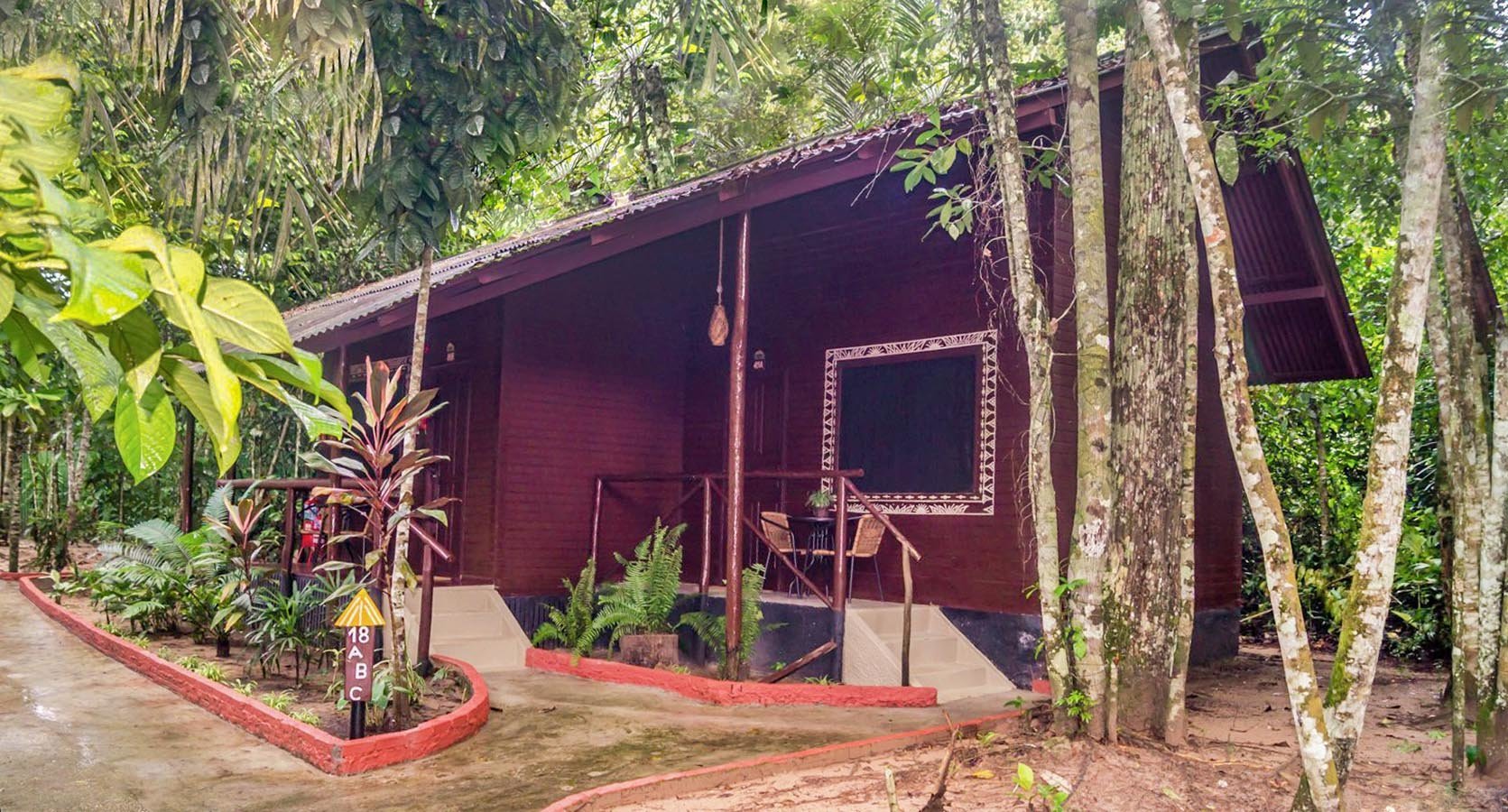 A traditional category bungalow from outside