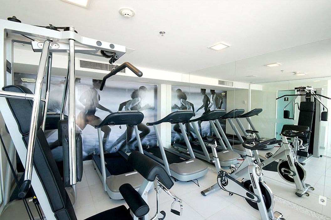The hotel&rsquo;s gym