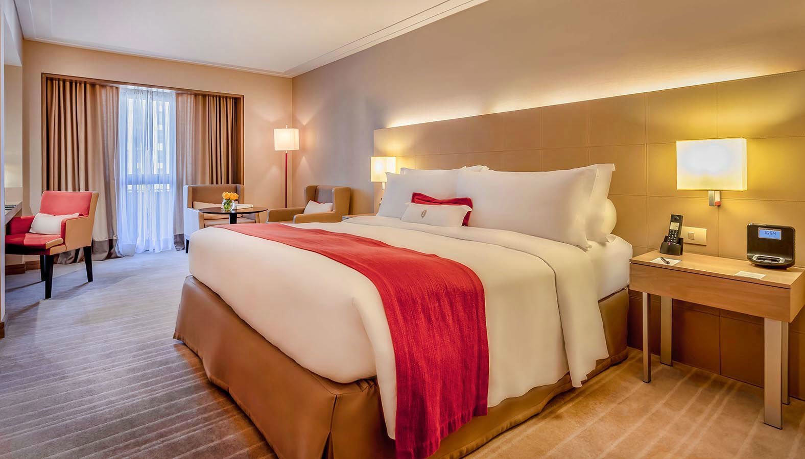 A "deluxe" category room