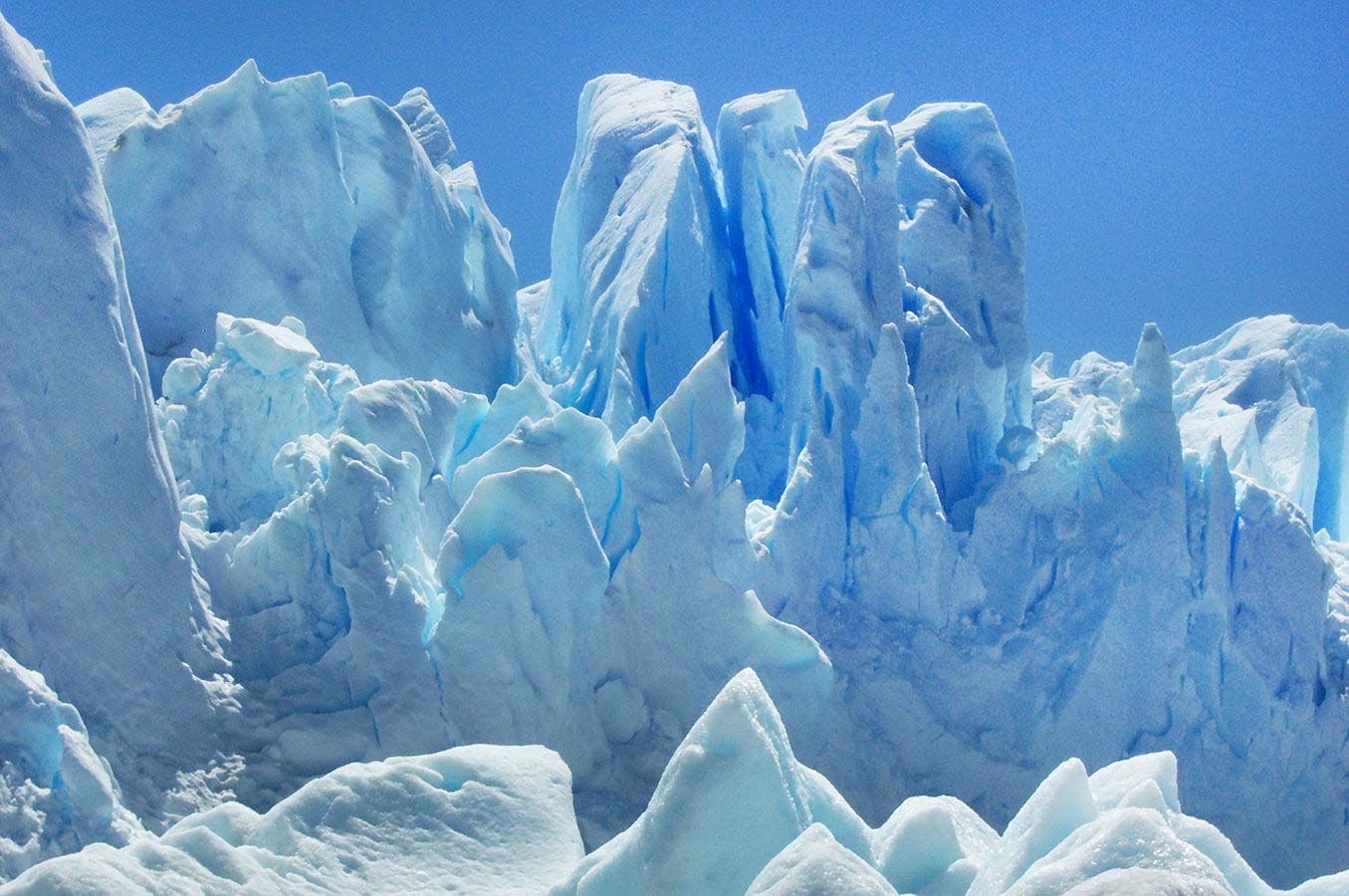 Take in the sheer size and beauty of this ice giant, from an exciting up-close experience