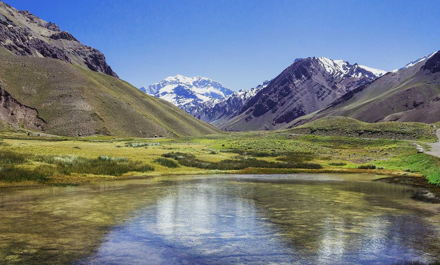 Marvel upon the beauty of Mendoza’s picturesque high mountain landscapes