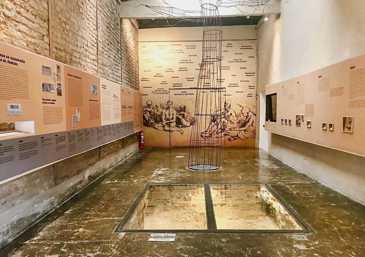 "Pretos Novos" Institute, possibly the largest slave cemetery of the Americas