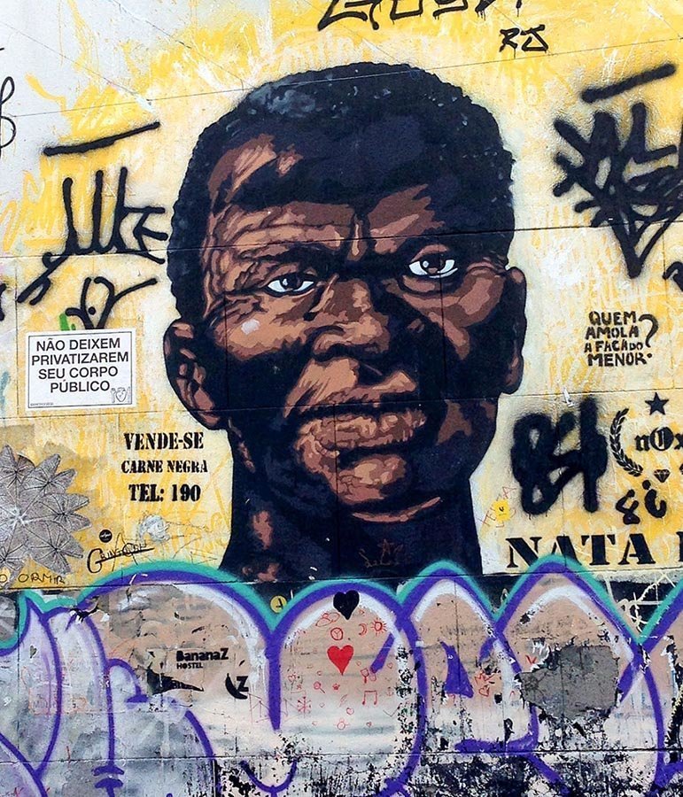 Zumbi dos Palmares, the leader of the resistance against enslavement