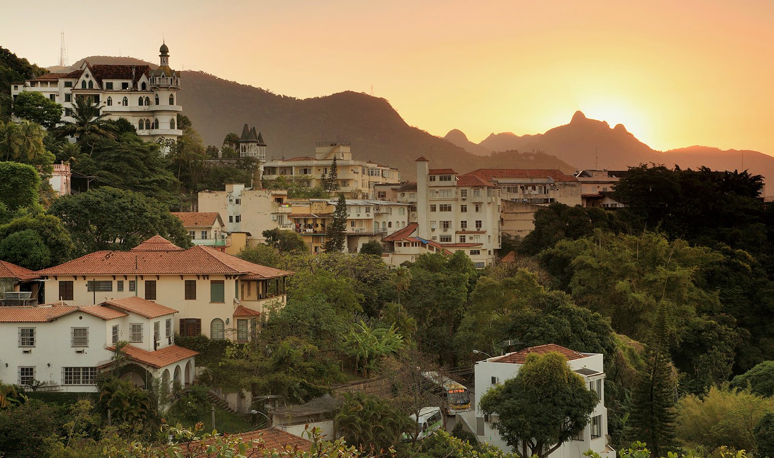 Santa Teresa neighborhood boasts several colonial mansions from the time of the Brazilian Empire