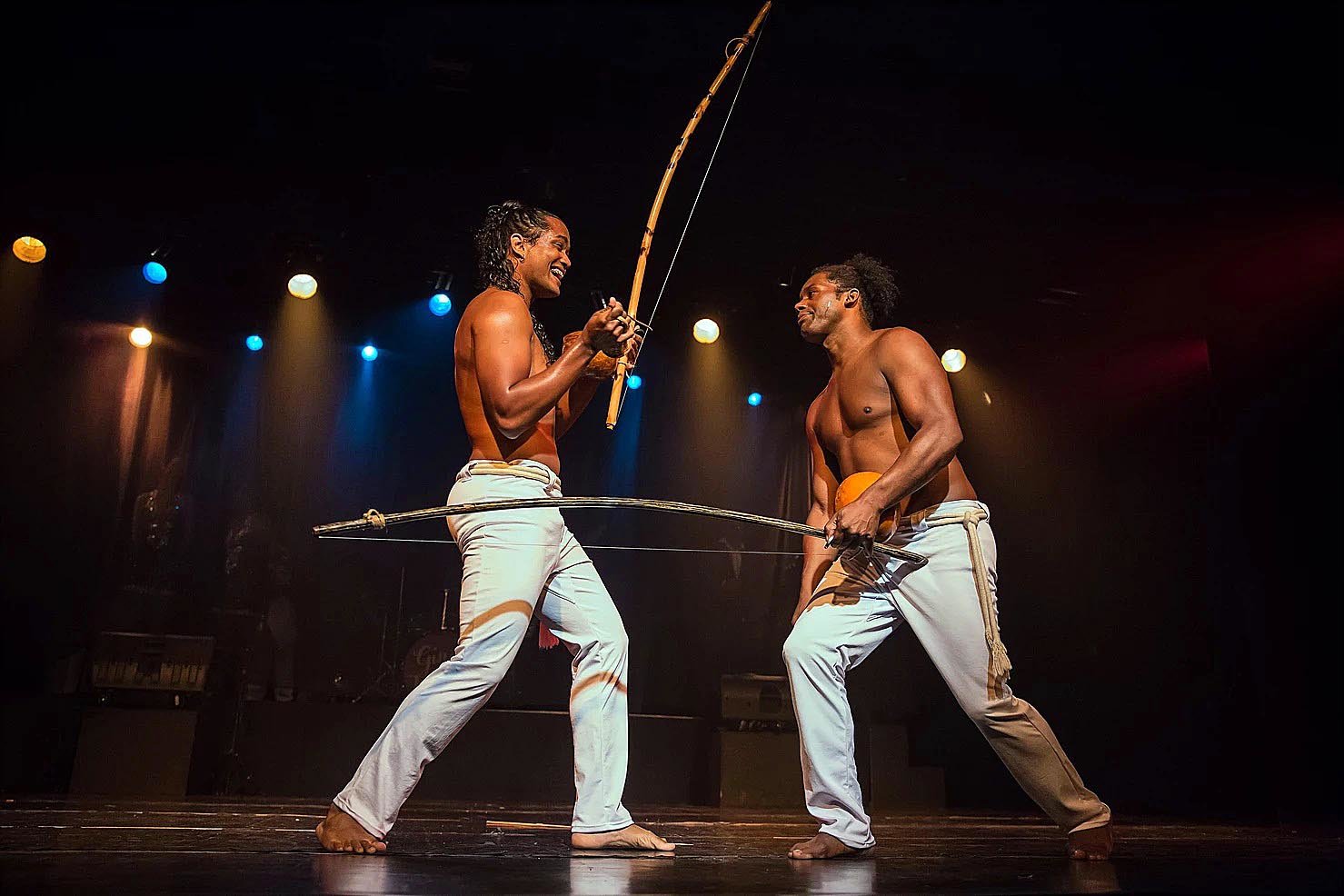 Berimbau is the 1-stringed instrument used in Capoeira