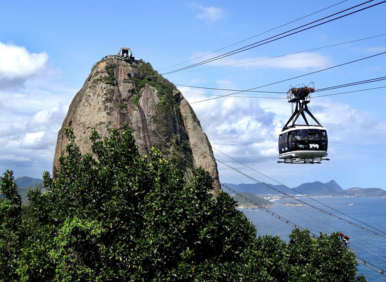 Ascending to the Sugarloaf&rsquo;s summit by cable car