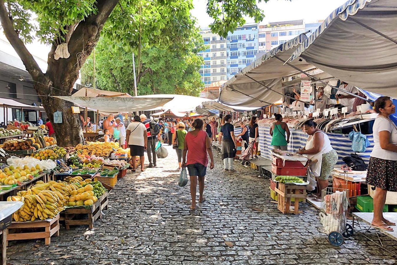 One of the street fairs