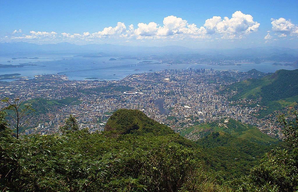 The northern part of Rio de Janeiro