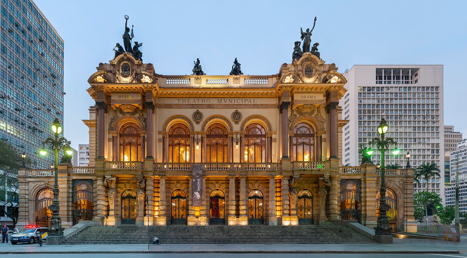 The Municipal Theatre, designed in the style of the Paris Opera