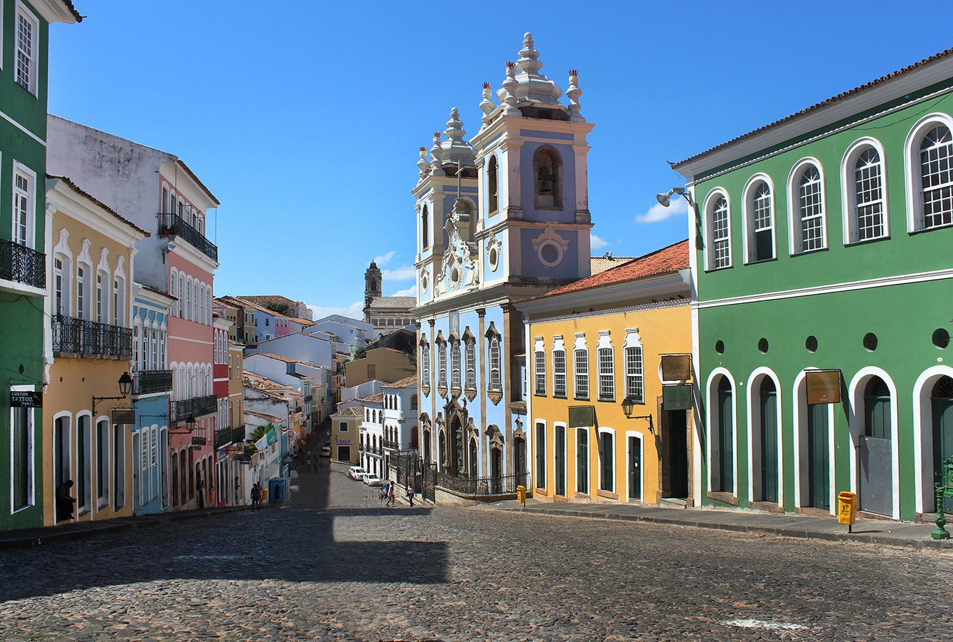 The Pelourinho boasts the greatest heritage of Baroque and Colonial architecture in Latin America