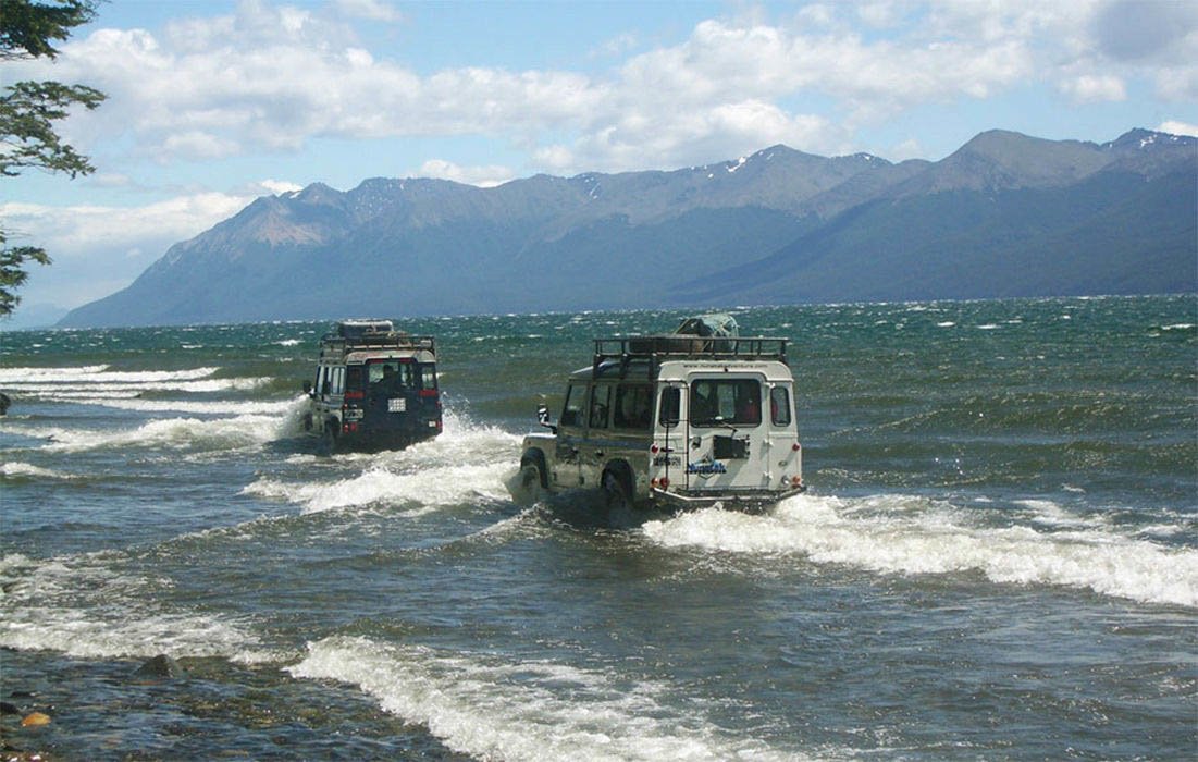 Our continued off-road travels take us to the shores of Fagnano Lake