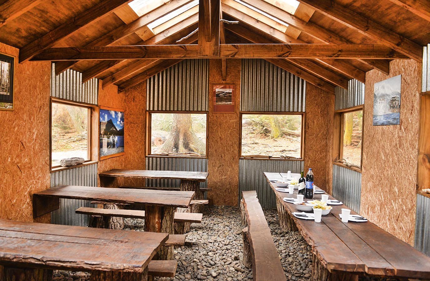 Our refuge for lunch