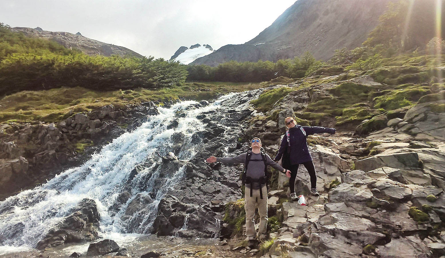 We’ll also trek along a melt-water river running through a native lenga (Patagonian tree) forest